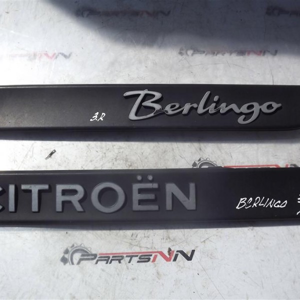 Молдинг двери задней левой  Citroen Berlingo (M49)1996-2002