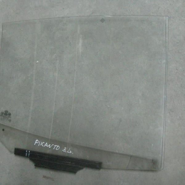 Стекло двери задней левой  Kia Picanto 2005-2011